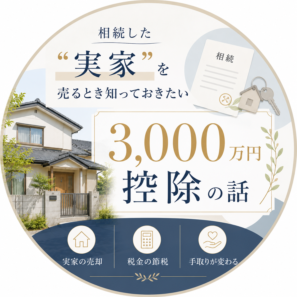 相続した実家を売るときの3,000万円特別控除とは?条件と注意点を解説