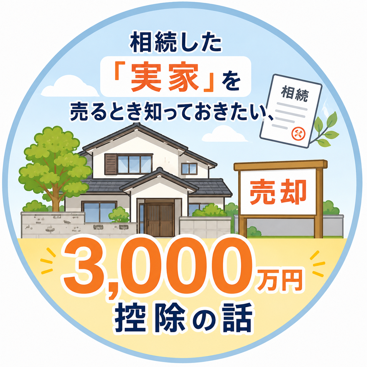 マイホームを売るなら知っておきたい「3,000万円控除」とは?